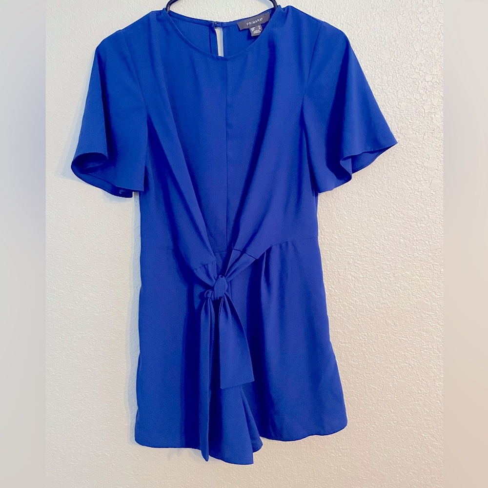 Primark Royal Blue Romper. Size 2